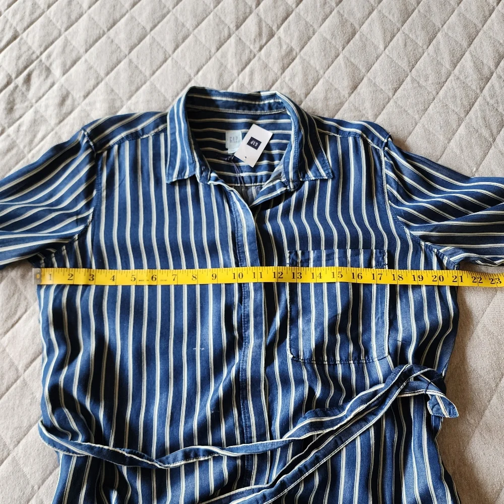 Gap‎ Long Sleeve Striped Dress Small NWT